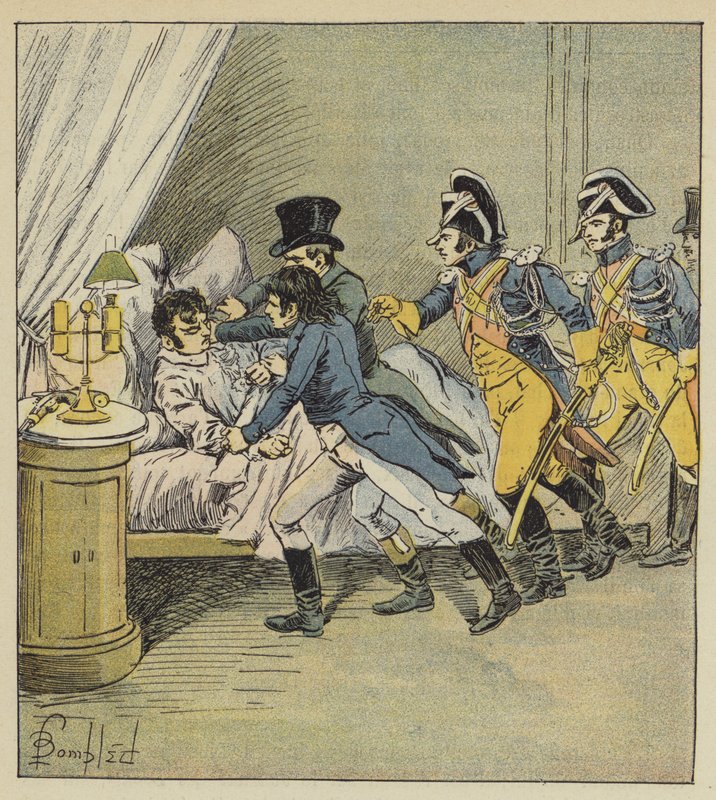 Arrestation de Pichegru - after Louis Charles Bombled