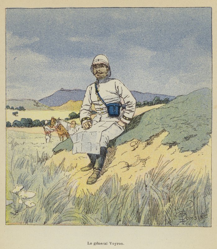 Le général Voyron - after Louis Charles Bombled