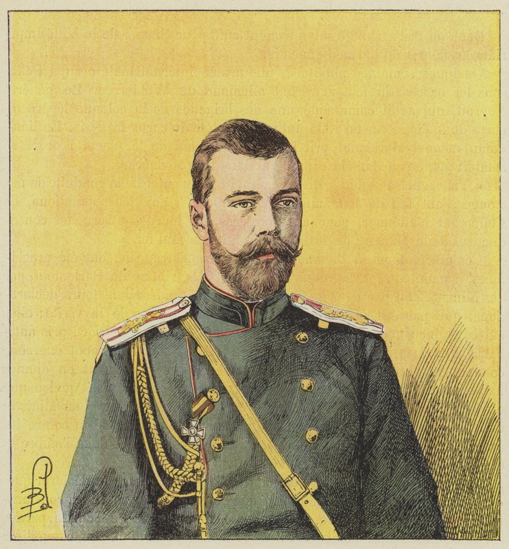 Nicolas II, Empereur de Russie - after Louis Charles Bombled