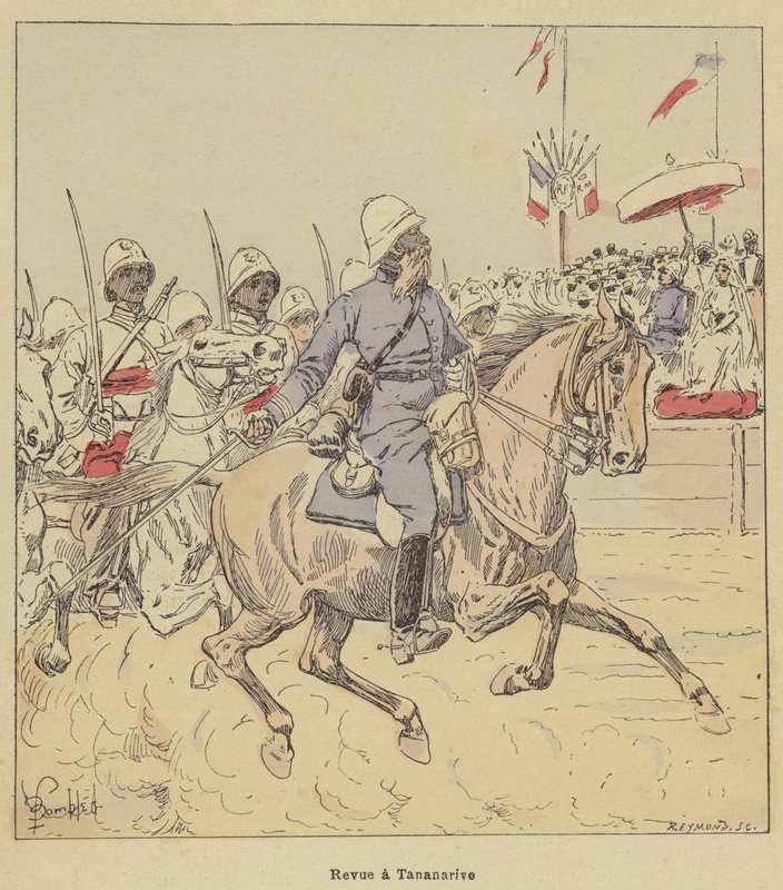 Revue à Tananarive - after Louis Charles Bombled