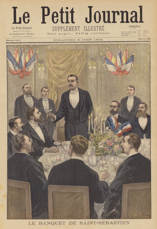 Banquet à Saint-Sébastien - after Oswaldo Tofani