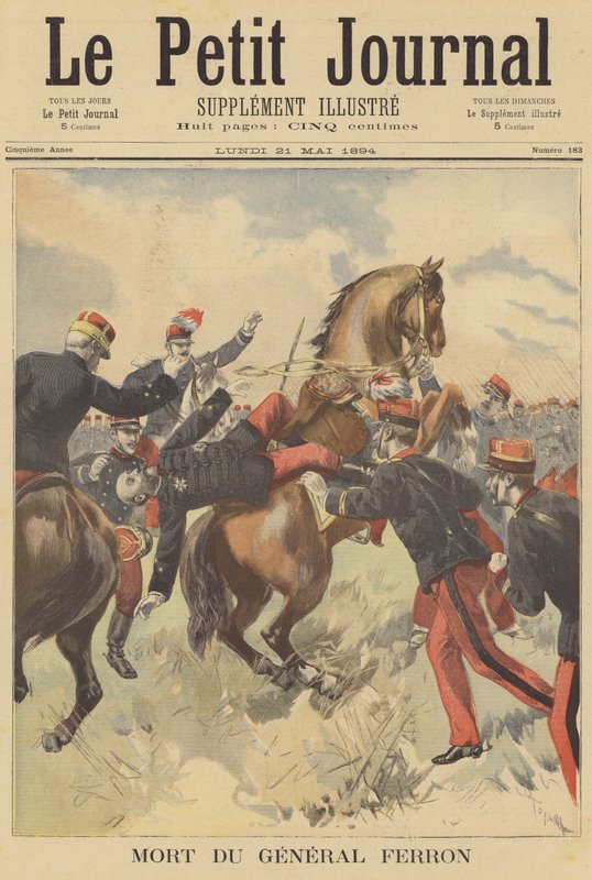 Mort du général Ferron - after Oswaldo Tofani