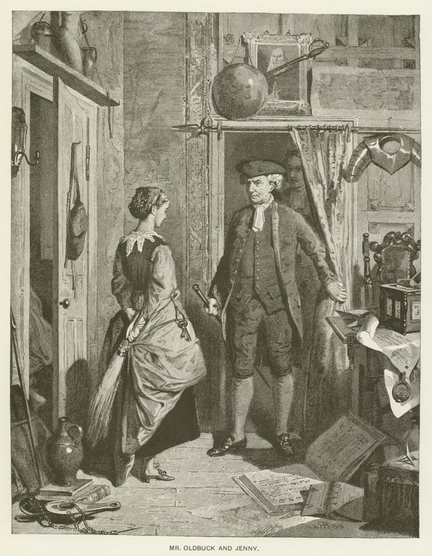M. Oldbuck et Jenny - after Robert Herdman