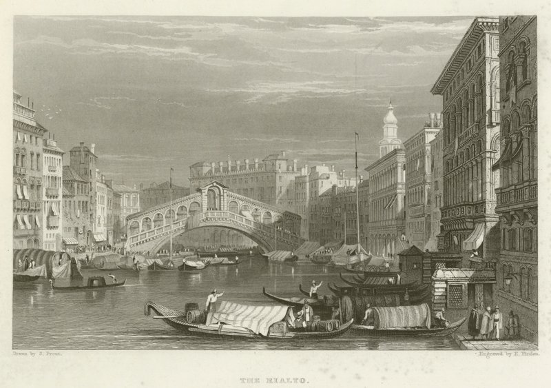 Le Rialto - Samuel (after) Prout