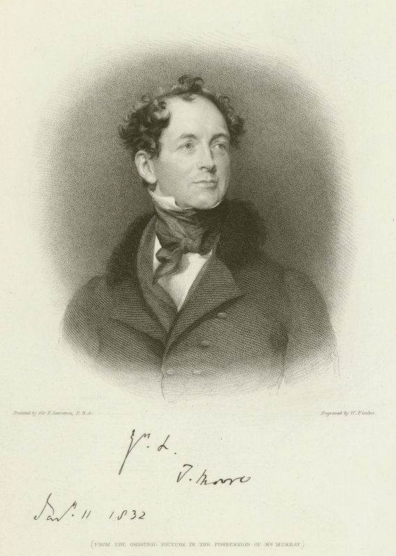 Thomas Moore - after Thomas Lawrence